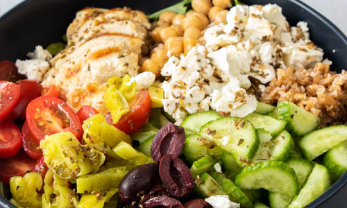 Mediterranean Bowl Plate